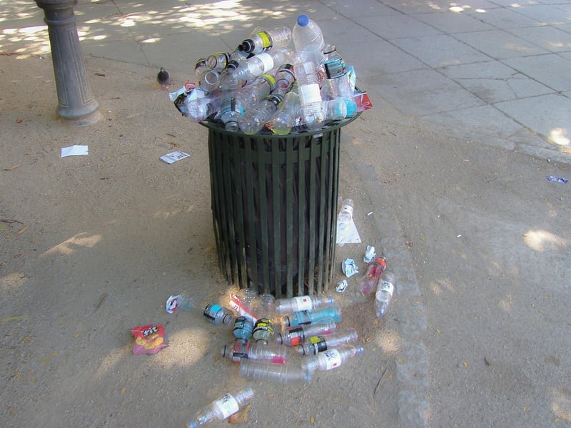 Plastic Bottle Wave