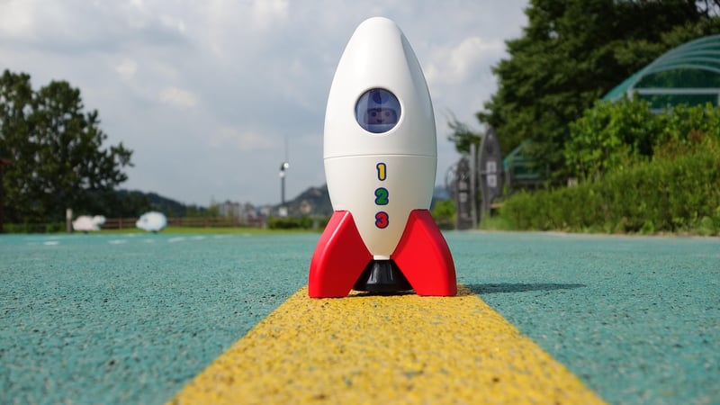 Cardboard Tube Rockets